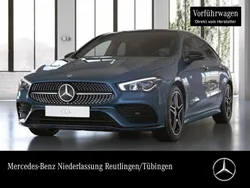 Blau Gebraucht 2023 Mercedes CLA250e AMG Limousine | 34.890 € (Guter Preis)