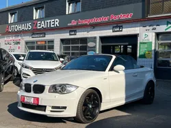 Weiß Gebraucht 2009 BMW 120 Cabriolet Advantage Cabrio | 9.990 € (Etwas zu teuer)