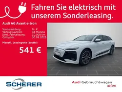Gletscherweiß metallic (metallic) Gebraucht 2025 Audi A6 e-tron Ambiente Kombi | 61.980 €