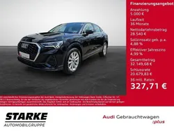 Mythosschwarz metallic Gebraucht 2023 Audi Q3 Sportback Performance SUV | 33.540 € (Guter Preis)