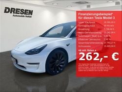 Weiss Gebraucht 2022 Tesla Model 3 Performance Limousine | 29.990 € (Guter Preis)