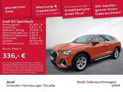 Pulsorange Gebraucht 2021 Audi Q3 Sportback Design SUV | 27.990 € (Fairer Preis)