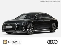 Schwarz (mythosschwarz metallic) Neu 2025 Audi A8 S-line plus Limousine | 106.000 € (Teuer)