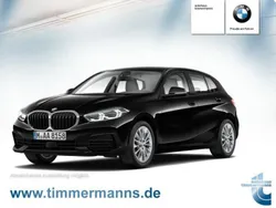 Schwarz uni Gebraucht 2021 BMW 116 Advantage Kleinwagen | 17.900 € (Etwas zu teuer)