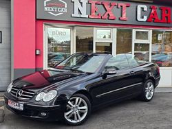 Obsidianschwarz metalliclack Gebraucht 2008 Mercedes CLK200 Avantgarde Cabrio | 11.490 € (Fairer Preis)