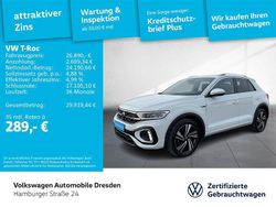 Pure white Gebraucht 2022 VW T-Roc R-line SUV | 26.890 € (Fairer Preis)