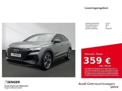 Grau Gebraucht 2024 Audi Q4 Sportback e-tron Sport SUV | 48.680 € (Fairer Preis)
