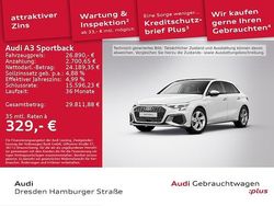 Ibisweiß Gebraucht 2023 Audi A3 Sportback e-tron S-Line Kleinwagen | 26.890 € (Fairer Preis)