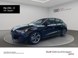 Schwarz (mythosschwarz metallic) Gebraucht 2025 Audi A3 Sportback S-Line Kleinwagen | 40.791 € (Fairer Preis)
