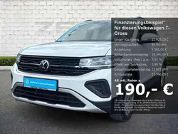 Weiss Gebraucht 2024 VW T-Cross Life SUV | 22.925 € (Fairer Preis)