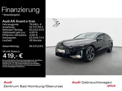 Schwarz Gebraucht 2025 Audi A6 e-tron S-Line Kombi | 79.980 € (Guter Preis)