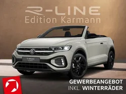 Grau (ascotgrau / schwarz) Neu 2025 VW T-Roc Cabriolet Karmann Cabrio | 47.690 € (Etwas zu teuer)