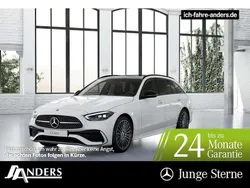 Polarweiss Gebraucht 2024 Mercedes C220 AMG Kombi | 49.950 €