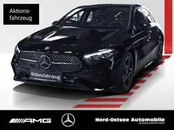 Unilack nachtschwarz Gebraucht 2025 Mercedes A200 AMG Limousine | 41.398 € (Teuer)