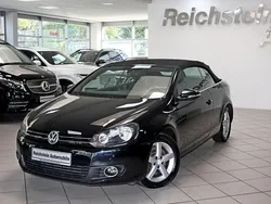 Deep black Gebraucht 2012 VW Golf Cabriolet Cabrio | 7.980 € (Fairer Preis)