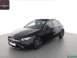 Schwarz Gebraucht 2021 Mercedes A180 AMG Limousine | 27.680 € (Fairer Preis)