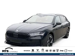 Schwarz Neu 2025 Skoda Superb SportLine Kombi | 51.890 € (Etwas zu teuer)