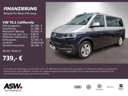 Reflexsilber metallic / starli Gebraucht 2022 VW T6.1 California Van | 64.390 € (Etwas zu teuer)