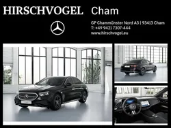 Metalliclack obsidianschwarz Gebraucht 2024 Mercedes E300 AMG line Limousine | 56.380 € (Fairer Preis)