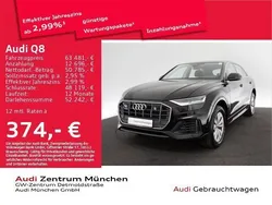 Mythosschwarz metallic Gebraucht 2023 Audi Q8 SUV | 63.481 €