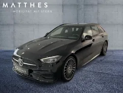 Schwarz Gebraucht 2024 Mercedes C220 AMG Kombi | 45.849 € (Etwas zu teuer)