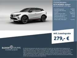 Bianco sempione, uni Gebraucht 2025 Alfa Romeo GT Junior Edizione Speciale Kleinwagen | 29.780 €