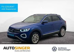 Ravennablau metallic Gebraucht 2024 VW T-Roc Style SUV | 35.150 € (Fairer Preis)