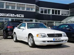 Weiß Gebraucht 2001 Mercedes SL500 AMG line Cabrio | 22.999 € (Guter Preis)