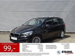 Schwarz uni Gebraucht 2016 BMW 218 Gran Tourer Advantage Van / Kleinbus | 13.995 € (Fairer Preis)