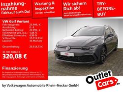 Delfingrau metallic Gebraucht 2022 VW Golf VIII R-line Kombi | 23.999 € (Superpreis)