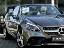 Grau Gebraucht 2017 Mercedes SLC200 AMG line Cabrio | 30.900 € (Fairer Preis)