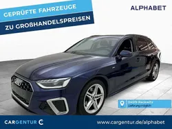 Navarrablau (metallic) Gebraucht 2021 Audi A4 S-Line Kombi | 20.497 € (Superpreis)