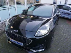 Schwarz metallic Gebraucht 2021 Ford Puma ST-Line Coupé | 24.990 € (Etwas zu teuer)