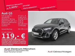 Mythosschwarz metallic Gebraucht 2022 Audi Q5 S-Line SUV | 37.317 € (Guter Preis)