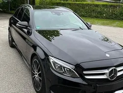 Schwarz Gebraucht 2015 Mercedes C220 AMG Kombi | 13.990 € (Fairer Preis)