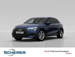 Navarrablau metallic Gebraucht 2023 Audi A3 Sportback e-tron Ambiente Limousine | 29.490 € (Fairer Preis)