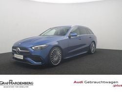 Blau Gebraucht 2022 Mercedes C220 AMG line Kombi | 34.880 € (Teuer)
