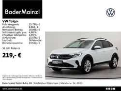 Pure white Gebraucht 2024 VW Taigo Life SUV | 25.730 € (Fairer Preis)
