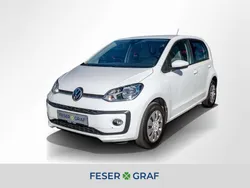Weiß Gebraucht 2021 VW up! move up! Kleinwagen | 11.390 € (Fairer Preis)