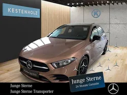 Gold Gebraucht 2022 Mercedes A200 AMG Limousine | 28.488 € (Fairer Preis)