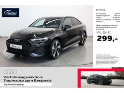 Schwarz Gebraucht 2024 Audi A3 S-Line Limousine | 42.880 € (Fairer Preis)