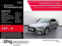 Florettsilber metallic Gebraucht 2024 Audi A3 Advanced Plus Limousine | 28.930 € (Guter Preis)