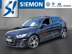 Schwarz Gebraucht 2023 Audi A1 Sportback S-Line Kleinwagen | 23.530 € (Fairer Preis)