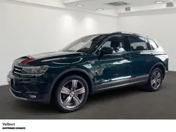 Grün Gebraucht 2018 VW Tiguan Allspace Highline SUV | 28.980 € (Fairer Preis)