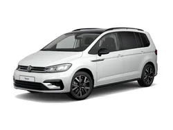 Pure white Gebraucht 2023 VW Touran Highline Van / Kleinbus | 31.940 € (Guter Preis)