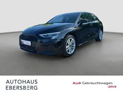 Mythosschwarz metallic Gebraucht 2022 Audi A3 Sportback e-tron Business Limousine | 26.850 € (Etwas zu teuer)