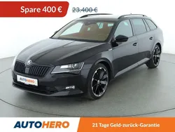 Schwarz Gebraucht 2019 Skoda Superb SportLine Kombi | 23.000 € (Guter Preis)