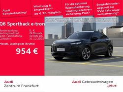 Schwarz Gebraucht 2025 Audi Q6 Sportback e-tron Performance SUV | 67.850 €