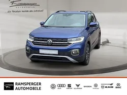 Blau (reef blue metallic) Gebraucht 2021 VW T-Cross Life SUV | 21.890 € (Fairer Preis)