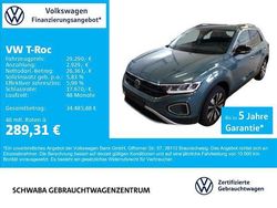 Petroleum blue metallic Gebraucht 2025 VW T-Roc Goal SUV | 29.290 € (Superpreis)